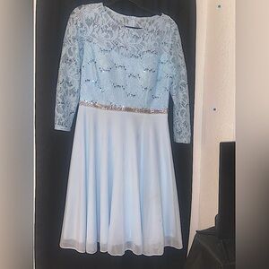 Beautiful blue  new dress ✨✨
